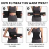 Waist Tummy Shaper Bandage Wrap Belt for Women Trainer Body Slimming Girdles Adjustable Postpartum Reducing Sheath 231128