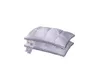 Подушка Мягкие подушки Белые подушки с гусиным пухом для сна, защита шеи, подушки для кровати с чехлом из 100% хлопка 231129
