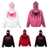 Heren Hoodies Sweatshirts Y2K Spider Hoodie Dames Heren Herfst Casual 3D Print Jas Volledige Zip Up Sweatshirt Harajuku Streetwear Oversized Hood Shirt 231128