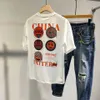 2023 New Women's High quality tshirt Shirt Dream Original Hanging Tag Classic Round Neck Loose Fit Unisex