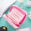 Lagerung Taschen Frauen Sanitär Serviette Tampon Tasche Nette Pad Beutel Tragbare Make-Up Lippenstift Schlüssel Kopfhörer Datenkabel Organizer