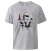 Męskie koszule T -jedenaście duchów Dwa światowe koszulka Man Summer Short Rleeve Crewneck top Tshirt 2023 Marka Casual Cotton Funny Tee