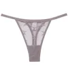 Sexy renda tanga feminina calcinha de cintura baixa transparente g string tangas t-back roupa interior feminina sólida íntima lingerie