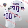 Russ drożdżowy Kiondre Thomas Kansas State Football Jersey A. J. Parker zszył Cody Whitehair Byron Pringle DJ Giddens D. J. Reed Jayce Brown Kansas State Wildcats Jerseys