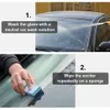 Ny 150 g bilglasoljefilm Ta bort pasta Auto Glass Filmbeläggningsagent Anti-dimglasrengöringskräm för bilvindrutesbedrägerier