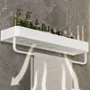 Mensole per il bagno Ysertine Mensola per il bagno Scaffale per doccia a parete Scaffale per doccia bianco Organizzatore Mensole angolari per WC Shampoo Porta cosmetici 231124