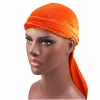 Garden Fashion Mens Satin Durags Bandana Turban Wigs Men Silky Durag Headwear Headband Pirate Hat Hair Accessories ZWL224 ZZ