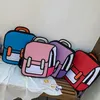 Mode unisexe 2D dessin sac à dos mignon dessin animé sac d'école bande dessinée Bookbag pour adolescent filles garçons sac à dos voyage sac à dos K726315Z