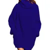 Swetery dla kobiet stylowy turtlerek Sweter Sweter Autumn Winter Casual Long Rleeve Loose Hooded Female Silna