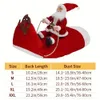 Dog Apparel 1pc Pets Christmas Costume Santa Claus Horse Riding Apparel Ski Funny Pet Cosplay Costume Year Warm and Frost Pet Supplies 231129