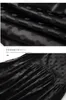 2023夏のブラック /レッドポルカドットパネルシルクドレス半袖ラウンドネックニーレングスカジュアルドレスC3A250143