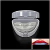 Permanent Makeup Skin Permanent Makeup Skin 5st Semi Tattoo Floating Lip Mouth Guard Tooth Socket med Case Box för tatuering Tebori DH3GX