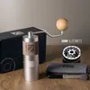 Grinders 1ZPresso Q2 Mini Handmatige Koffie Grinder Portable Coffee Mill 7 Core Burr Eenvoudige demontage voor het reinigen van 420 -stailles staal Burr