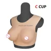 Sile napierśnik B-G Cup Fałszywe piersi Formy piersi do przeciągania przeciągnięcia przeciągnięcia crossdresser