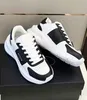 24 najlepsze marki mężczyzn Prax 01 Sneakers Buty Niski top cielę skórzana deskorolka spaceruj czarny biały, grube sporty trenerzy zniżki EU38-46 Originla Box