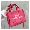 Designer novo The Tote Bag Bolsas de ombro em couro com cinta sacolas compostas de alta capacidade