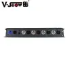 V-Show DMX Power Splitter 4+4 1 In/4 Out Strom- und DMX-Splitter für Bühnenlicht-DJ-Licht