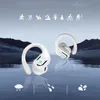 Bluetooth headphones wireless headset noise canceling display screen show power waterproof long life ear hanging headset 30MH4