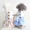 Vêtements pour chiens Floral Cat Robe Jupe Pet Chiot Chemise Printemps / Été Vêtements Tenue 5 Tailles 2 Couleursvaiduryd