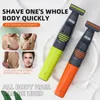 Epilator Man Hair Removal Depilator Intimate Haircut Mens Shaver Razor Sensetive Areas Shaving Machine Trimmer for Bikini Ball Depilation 231128