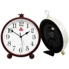 Horloges de table marque horloge de bureau alarme salon grands ornements silencieux moderne simple petit rond suspendu.