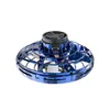 Electric/RC Aircraft Flynova UFO Fidget Spinner Toy Kids Portable Flying 360 ﾰ Roterande Shinning LED -lampor släpper Xmas Gift Drop In D DH6AT