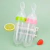 Cups Dishes Utensils Squeeze Feeding Spoon Baby Complementary Feeding Tableware Weaning Baby Soft Feeding Bottle Creative and Convenient P230314