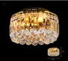 Ceiling Lights Modern Europe Golden Chrome K9 Crystal Lamp Light Living Room Restaurant Entrance Lighting