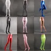 Calzini sexy Spandex giapponese Raso lucido lucido opaco Collant liscio come la seta Olio effetto bagnato Collant Calze a vita alta Leggings stretti 231129