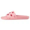 Designer tofflor för kvinnor herr glider blommor brokadlägenheter växel botten tiger snaker ess bin flopp flip canvas gröna casual mode strandskor sandal 48xg#