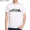 T-shirts pour hommes RIDE ON Lettre Design Chemise Vélo Hommes Rétro Moto Scooter Hipster Camionnette T-shirts L2-74