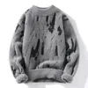 Pulls pour femmes Hiver Harajuku Mink Cachemire Pull Hommes Demi-Col Roulé Hip Hop Pulls Top Qualité Pull Homme Épais Chaud Hommes Pulls 231129