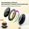 Ordinateur S ers Bluetooth S er Astronaute réveil lumière S9 Jouer de la musique 3D son surround LED Réveil Ambiance colorée Veilleuse Lampe 231128