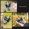 Flyfiske Reels2 Brand Metal Body Freshwater and Seawater Dual Use Reel Big Draging Drag Spinning Hållbart karp Saltvatten 231129