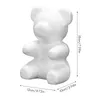 Dekorativa blommor DIY Party Decorations 1st Foam Modeling Polystyrene Styrofoam Christmas Xmas Tree Ornament