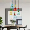 Lampy wiszące 2023 Nordyckie światła LED Loft szklany abażel do salonu wiszący lampa kuchnia wystrój oświetlenia wewnętrznego