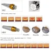 Microneedles tips fractional rf microneedle for facial machine skin care 25 needles 49 needle 81pin 64 pins tip BJ