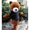 Halloween bel ours en peluche mascotte Costume Simulation personnage de dessin animé tenues costume adultes taille tenue unisexe anniversaire noël carnaval déguisements