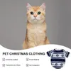 Hundebekleidung Weihnachtspullover für Hunde, Katzen, Weihnachtspullover, warme Pullover, Haustierkostüm-Zubehör für Weihnachtsfeier, Mottoparty, Po-Requisiten 231124