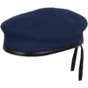 Berets Unisex Army Soldier Hat High Quality Fashion Wool Beret French Style Uniform Cap For Men Women