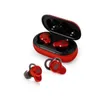 Fones de ouvido sem fio bluetooth com cancelamento de ruído, fones de ouvido portáteis à prova d'água para uso esportivo fitness 18k41