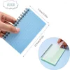 Sheets Multicolor Index Cards 10 Pads Spiral Bound Ruled With PVC Cover Learning Card Note