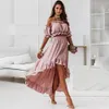 Zweiteiliges Kleid Sommer Sexy Kurzarm Frauen Anzug Solide Mode Slash Neck Show Taille Puffärmel Kurzes Top Langer Rock 230428