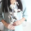 Fleurs décoratives 10 têtes de tiges de coton séchées naturellement ferme fleur artificielle remplissage Floralfake bricolage guirlande maison mariage décor