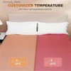 Coperta elettrica per la rimozione degli acari Coperta elettrica impermeabile e ignifuga Coperta elettrica domestica a temperatura costante e veloce a doppio controllo Q231130