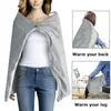 Blankets USB Powered Heated Blanket Electric Flannel Battery Operated 5V Super Cozy Soft Wearable