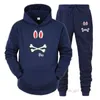 Psycho Rabbit Shirt Mode Sportswear Automne Psycho Hommes Femmes Hiver Jogging Costume Mince Respirant Imprimé Pull Psycho Rabbit SBTS