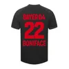 23/24 Bayer 04 Leverkusen Fan Player версия мужская детская футбольная форма WIRTZ Домашняя выездная 3-я футбольная майка BONIFACE Футболка HOFMANN GRIMALDO FRIMPONG Футбольная майка