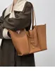 Evening Bags 2023 Top Shopping Bag Black Yellow Large Capacity Simple Fashion Designer Cowhide Women's Shoulder
