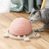 Scratchers Cats Scratching Scraper Toy Sisal Cat Drabrable Scratcher Board Mat Wood Ball Toys For Wood Claw Sharpener Furniture Pet Supplies